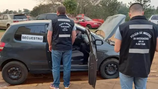 Recuperan un auto robado de Buenos Aires en Aristóbulo del Valle