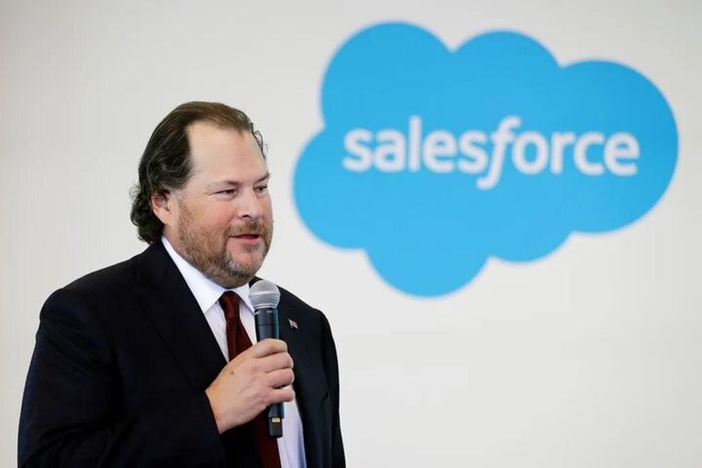 Marc Benioff, CEO de Salesforce.