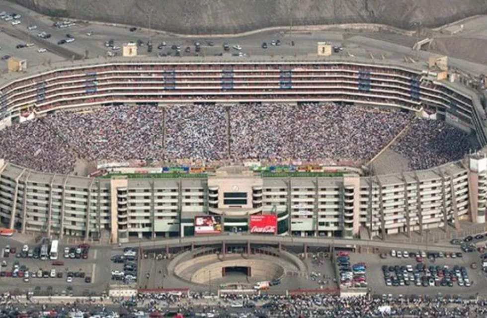 El estadio Monumental de Lima