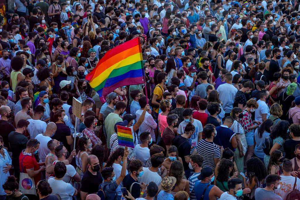 La muerte de Samuel Luiz sucedió en un momento en que aumentan los ataques contra las personas de la comunidad LGBTQ. (AP)