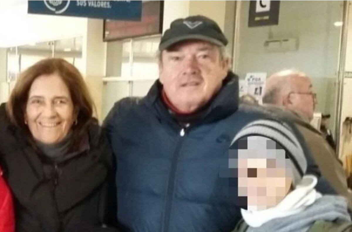 José Enrique Del Río (74) y María Mercedes Alonso (72)  fueron encontrados muertos dentro de su auto, de cuatro disparos. Foto: Facebook.