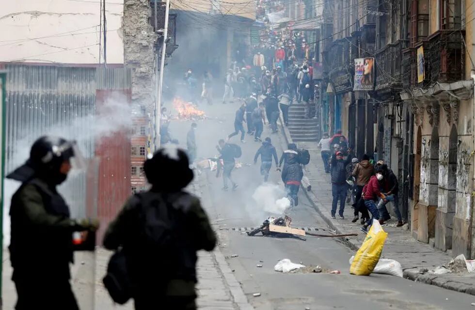Incidentes en Bolivia. (AP)