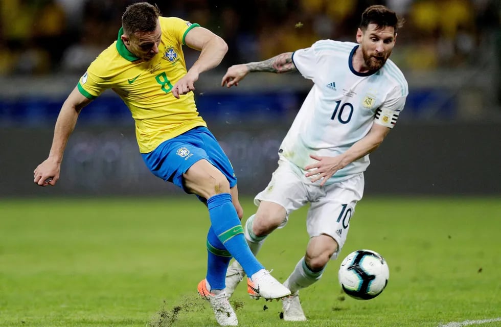 Argentina y Brasil se enfrentaron por última vez en la Copa América 2019.