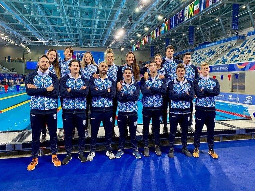 Santiago Grassi durante los Juegos Panamericanos de Lima 2019. (Instagram)