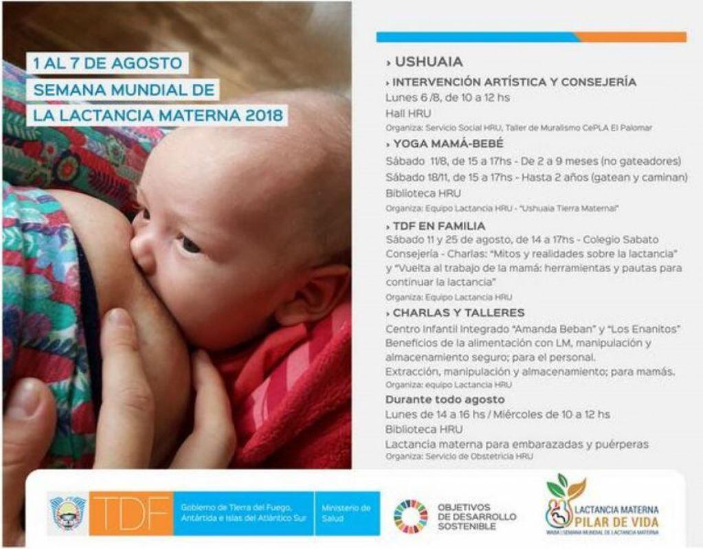 Semana Mundial de la Lactancia Materna 2018