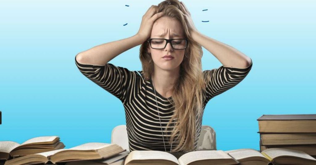 El estrés por los exámenes afecta a los estudiantes a fines del ciclo lectivo. (Imagen Ilustrativa Web)