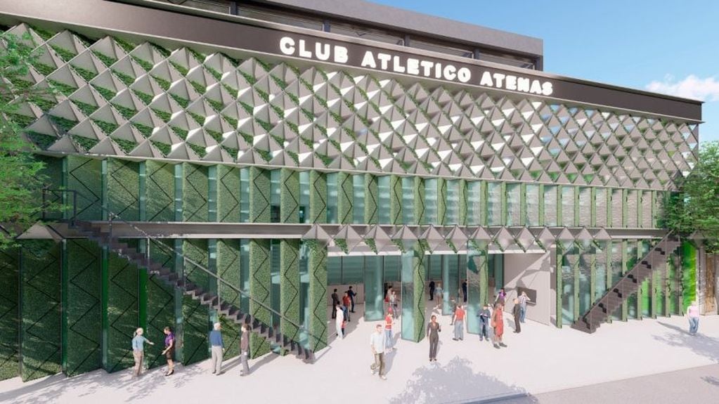 Así serán las nuevas instalaciones del estadio de barrio General Bustos.