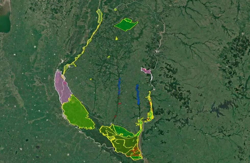 Se presentó en Entre Ríos el mapa de Áreas Naturales Protegidas