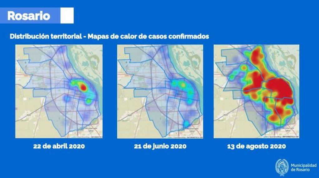 Informe Covid-19 al 14/08 - Municipalidad de Rosario.