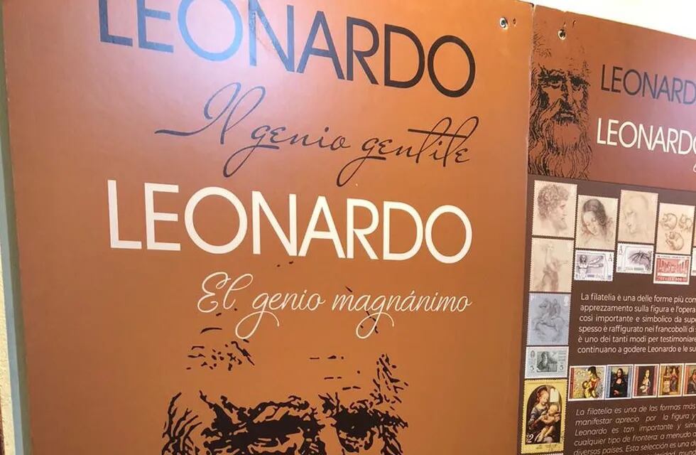 Muestra “El ingenio Italiano” de Leonardo Da Vinci en el Parque Estancia La Quinta. Foto: Municipalidad de Carlos Paz