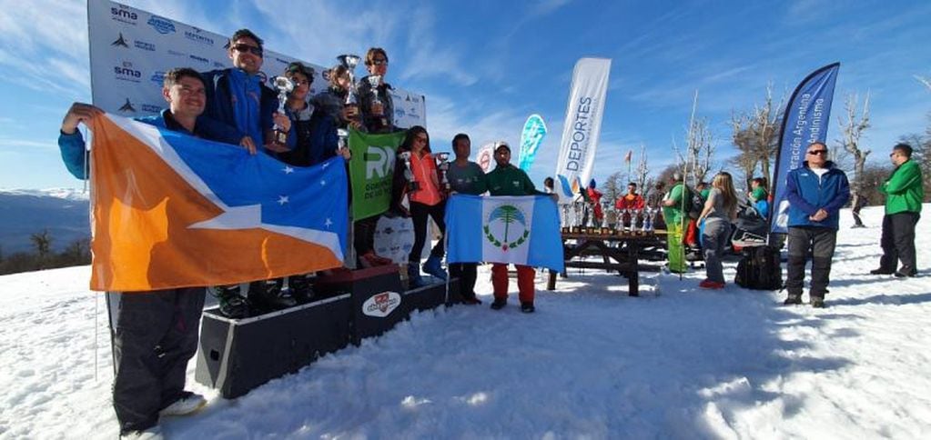 Tercer puesto para Tierra del Fuego en la 4° edición de los "Juegos de Invierno"