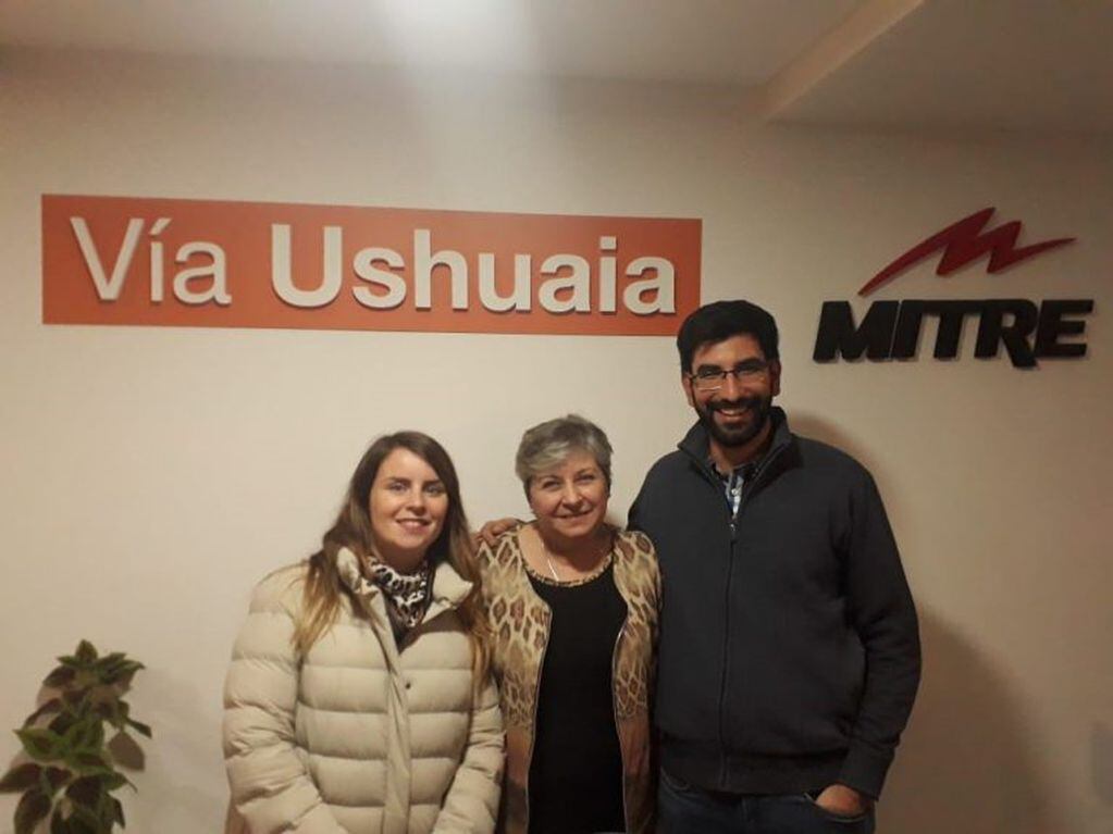 Vía Ushuaia Radio recibió a referentes de la Secretaría de Relaciones Internacionales de la Tierra del Fuego