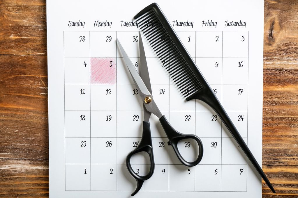 El calendario lunar y los días precisos para hacer un corte de pelo.