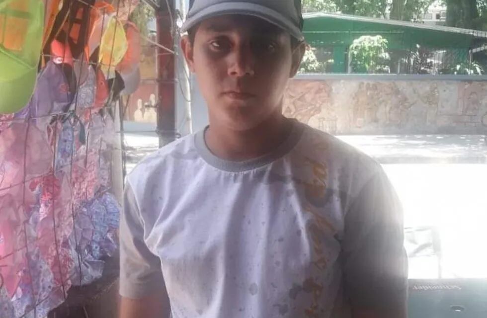 Ismael Kelsh tiene 16 años y vive en el barrio Bicentenario.