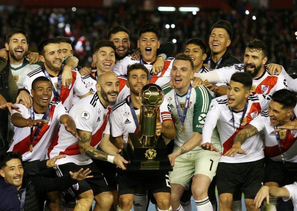 River obtuvo la Recopa Sudamericana y consiguió su 12º título internacional (Foto: REUTERS/Agustin Marcarian)