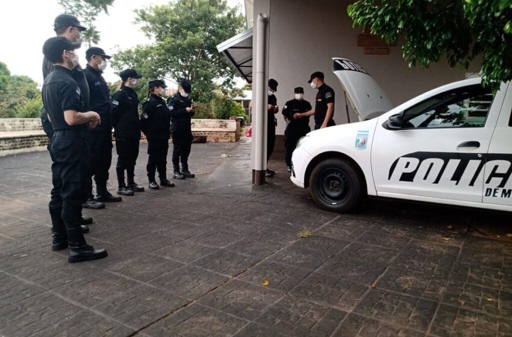 Capacitación a efectivos policiales en Posadas.