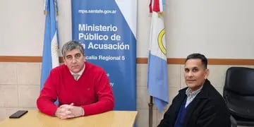 El Fiscal Regional de Rafaela se reunió con el Presidente Comunal de Moisés Ville