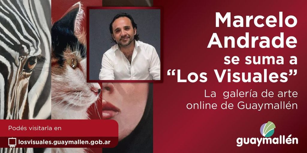 Marcelo Andrade presenta sus obras en "Los visuales"