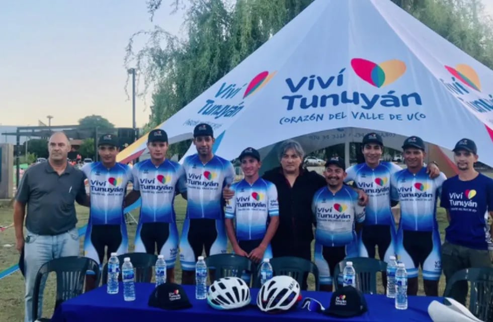 El equipo de Tunuyán quedó confirmado para participar en la Vuelta Ciclista de Mendoza 2022.