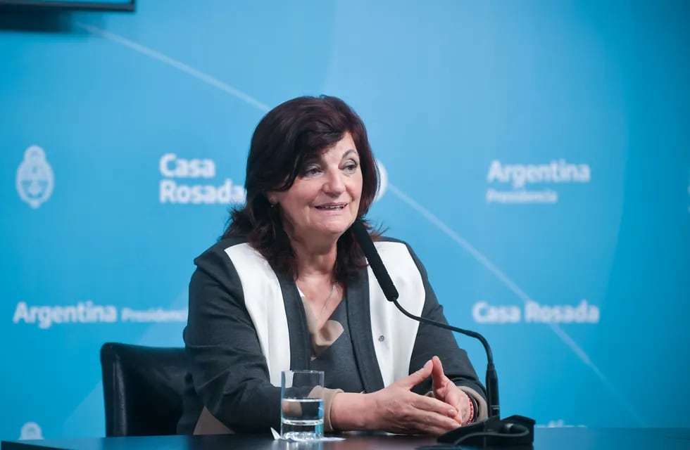Kelly Olmos, ministra de Trabajo de la Nación, convocó al Consejo del Salario (Prensa Gobierno de la Nación)