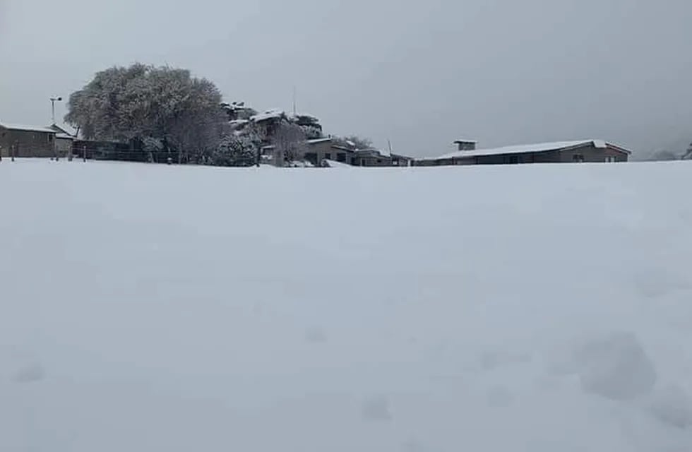 Nieve en el Champaquí