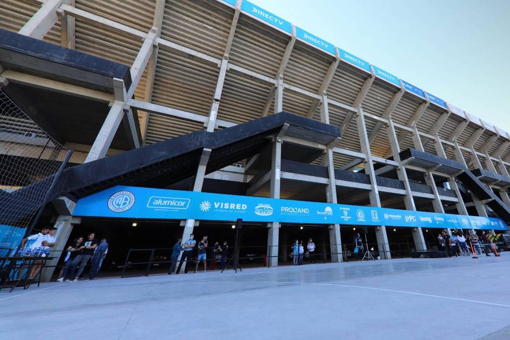 El Multiespacio se ubica detrás de la tribuna Cuellar (Prensa Belgrano)