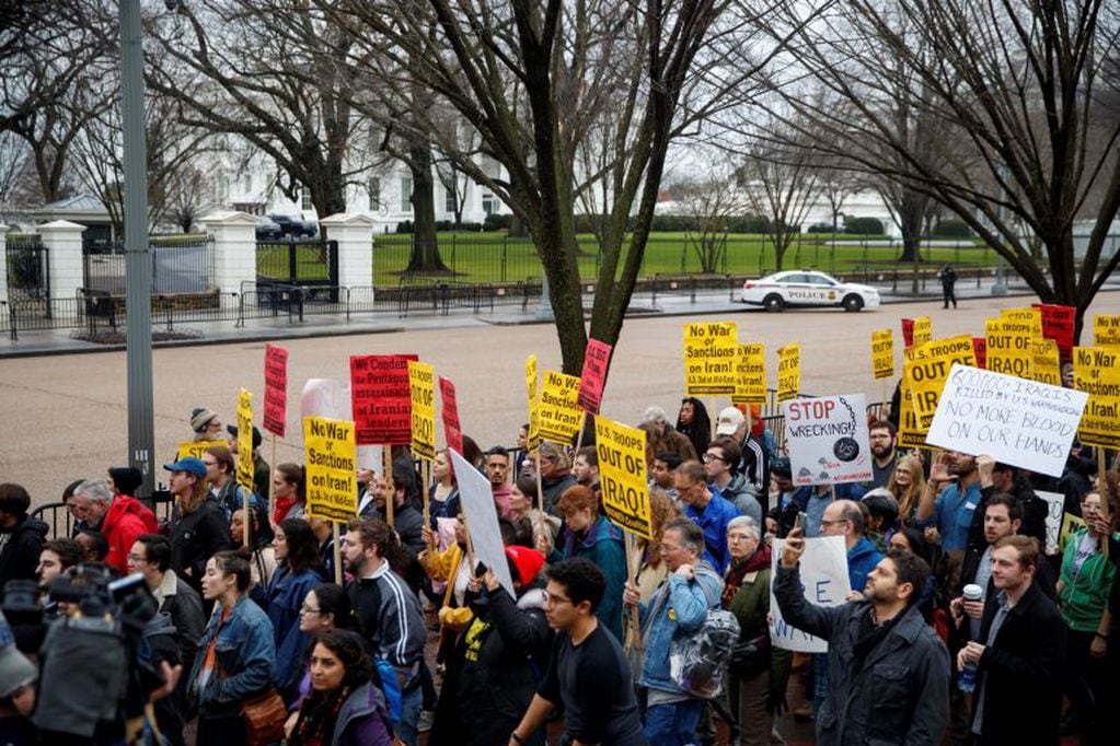 Manifestación en Washington (Foto: EFE/EPA/SHAWN THEW)