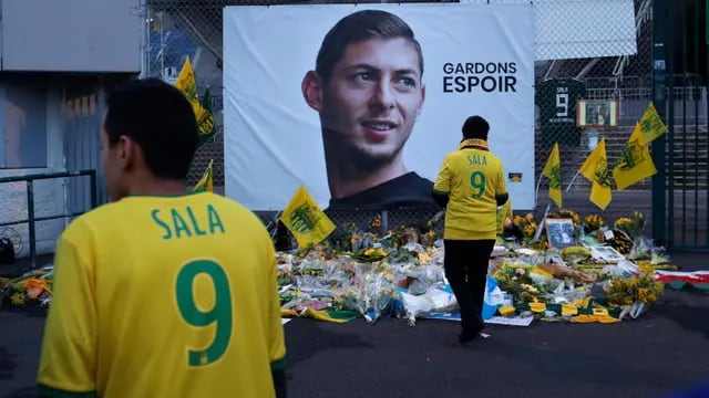 Recuerdo. Nantes prepara un homenaje a un año de la muerte de Emiliano Sala. (AP / Archivo)