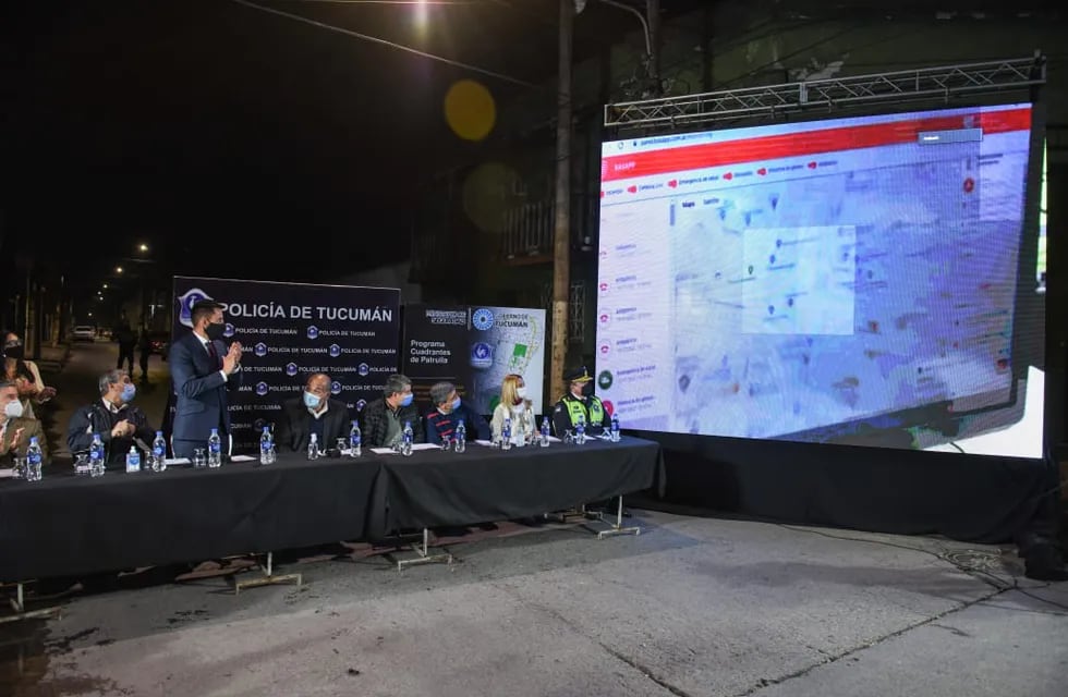 Manzur inauguró la App "Alerta Tucumán".