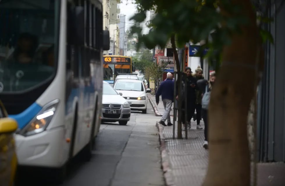 Córdoba. Complicaciones en el tránsito en el Centro de la ciudad (José Hernández/La Voz).