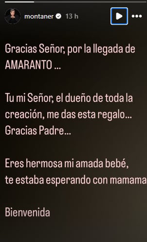 La reacción de Ricardo Montaner, el papá de Evaluna, tras el nacimiento de Amaranto