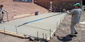 Continúan las obras de reconstrucción del Anfiteatro Manuel Antonio Ramírez