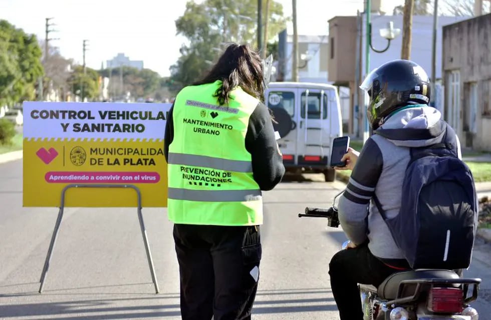 El Municipio reforzó los controles de circulación en todo el Partido (Municipalidad de La Plata)