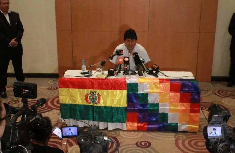 Evo Morales en Mendoza