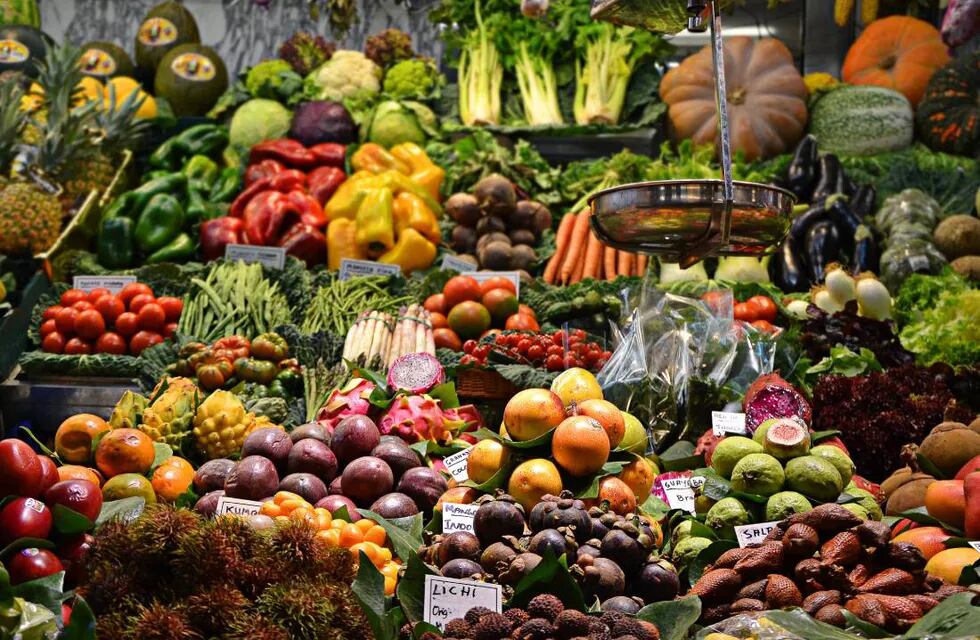 Frutas y verduras, los productos que más subieron en el último año. Foto: La Voz.