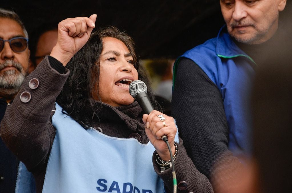 Esther Linco Lorca (Sadop) puntualizó que Mendoza perdió el miedo al ítem aula y a las presiones del Gobierno provincial.