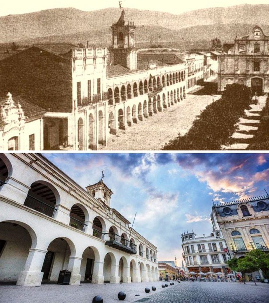 Cabildo y antigua iglesia de la Compañía de Jesús actual Centro Cultural América 1890
