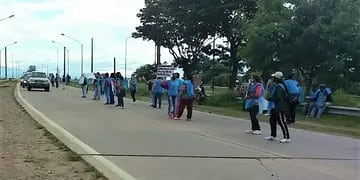 protesta del SEOM Jujuy