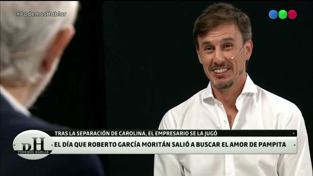 Roberto García Moritán en su paso por "PH: Podemos Hablar" en el año 2020.