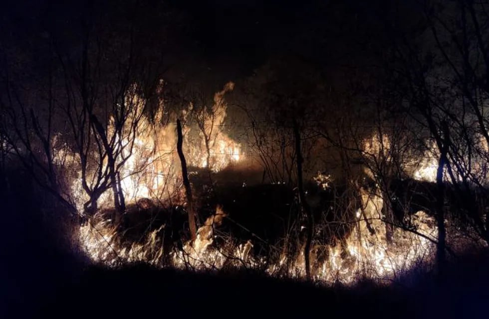 Incendios en el Norte de San Luis.