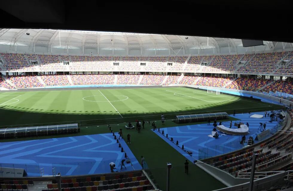 El Estadio Único Madre de Ciudades de Santiago del Estero, tiene capacidad para 30 mil espectadores. / Clarín.