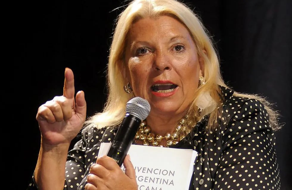 DYN01, BUENOS AIRES 16/04/2017, LA DIPUTADA NACIONAL ELISA CARRIu00d3 (CC-ARI) CONFIRMu00d3 HOY QUE NO SERu00c1 CANDIDATA A SENADORA POR LA PROVINCIA DE BUENOS AIRES FOTO:DYN/ARCHIVO. buenos aires elisa carrio diputada nacional anuncio que no sera candidata en la provincia foto de archivo