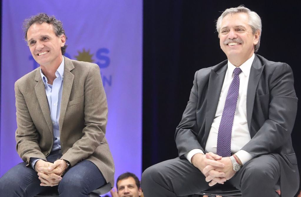 Gabriel Katopodis y el presidente Alberto Fernández encabezan el proyecto de la quita de concesiones. 