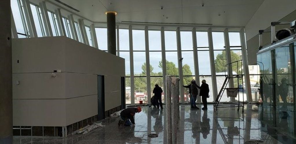 Obras en el Aeropuerto de Comodoro Rivadavia