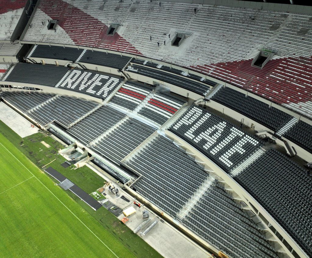 Será el primer estadio de Argentina en tener túnel único. Foto: River Plate.