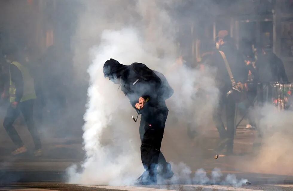 Protestas de los ''Chalecos Amarillos'' en Toulouse (Foto: EFE/EPA/GUILLAUME HORCAJUELO)