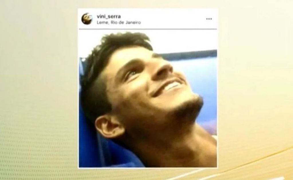 Vinicio Batista Serra, de 27 años, golpeó sin reparos a una empresaria brasileña en su primera cita.