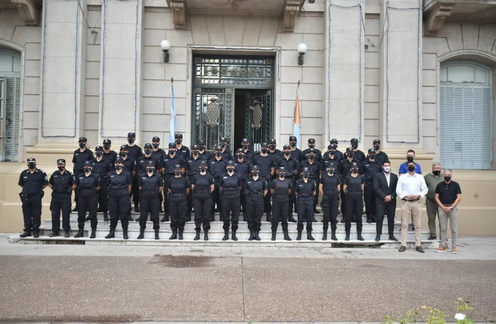 Se sumaron nuevos agentes a la UR V de Policía (foto archivo)