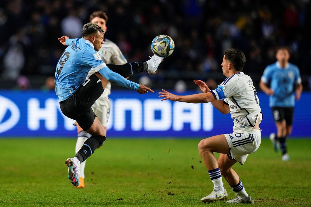 Uruguay e Italia buscan su primer título en un Mundial Sub 20. (AP)