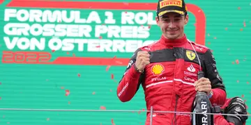 Leclerc dominó el Gran Premio de Austria de F1.